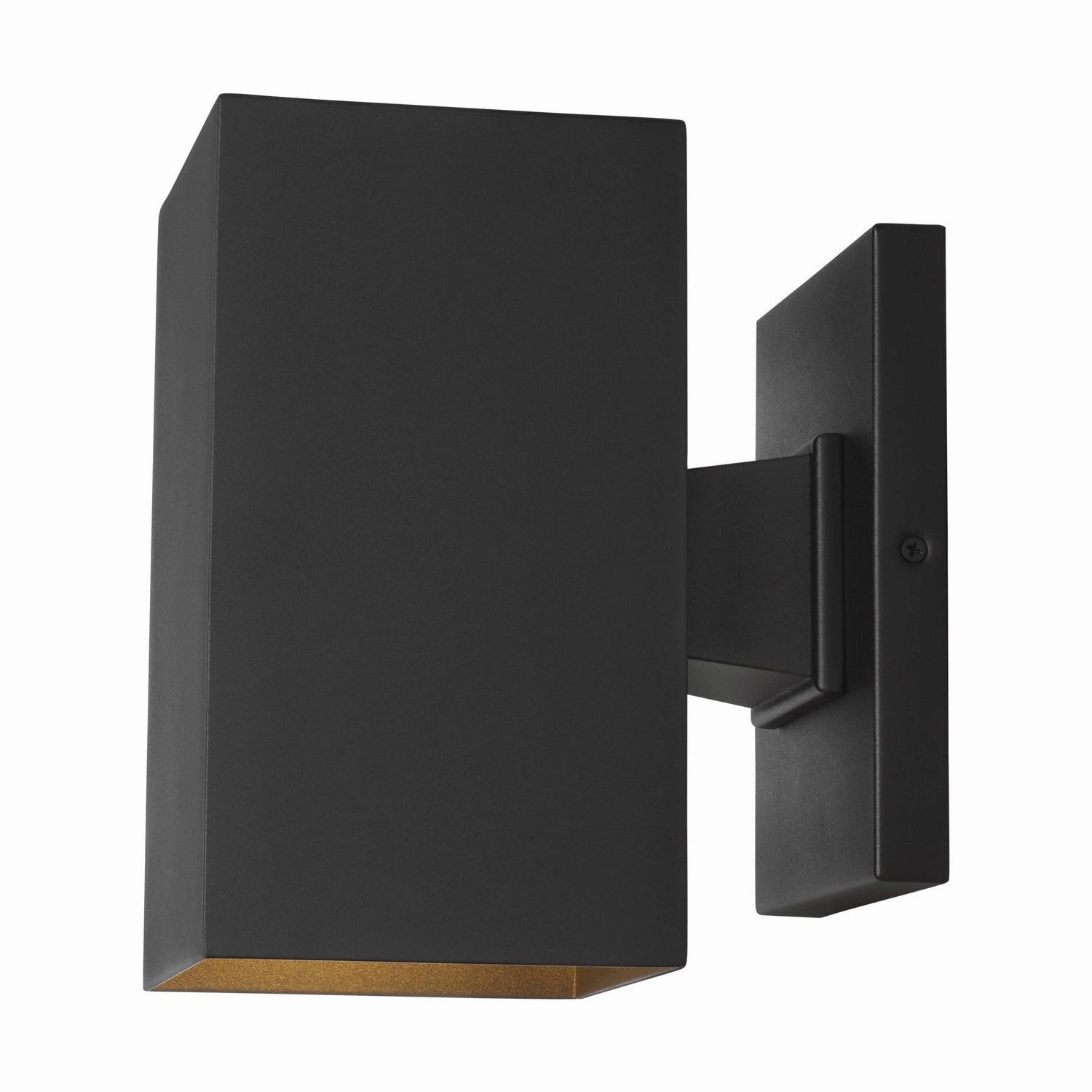 Pohl One Light Outdoor Wall Lantern Black