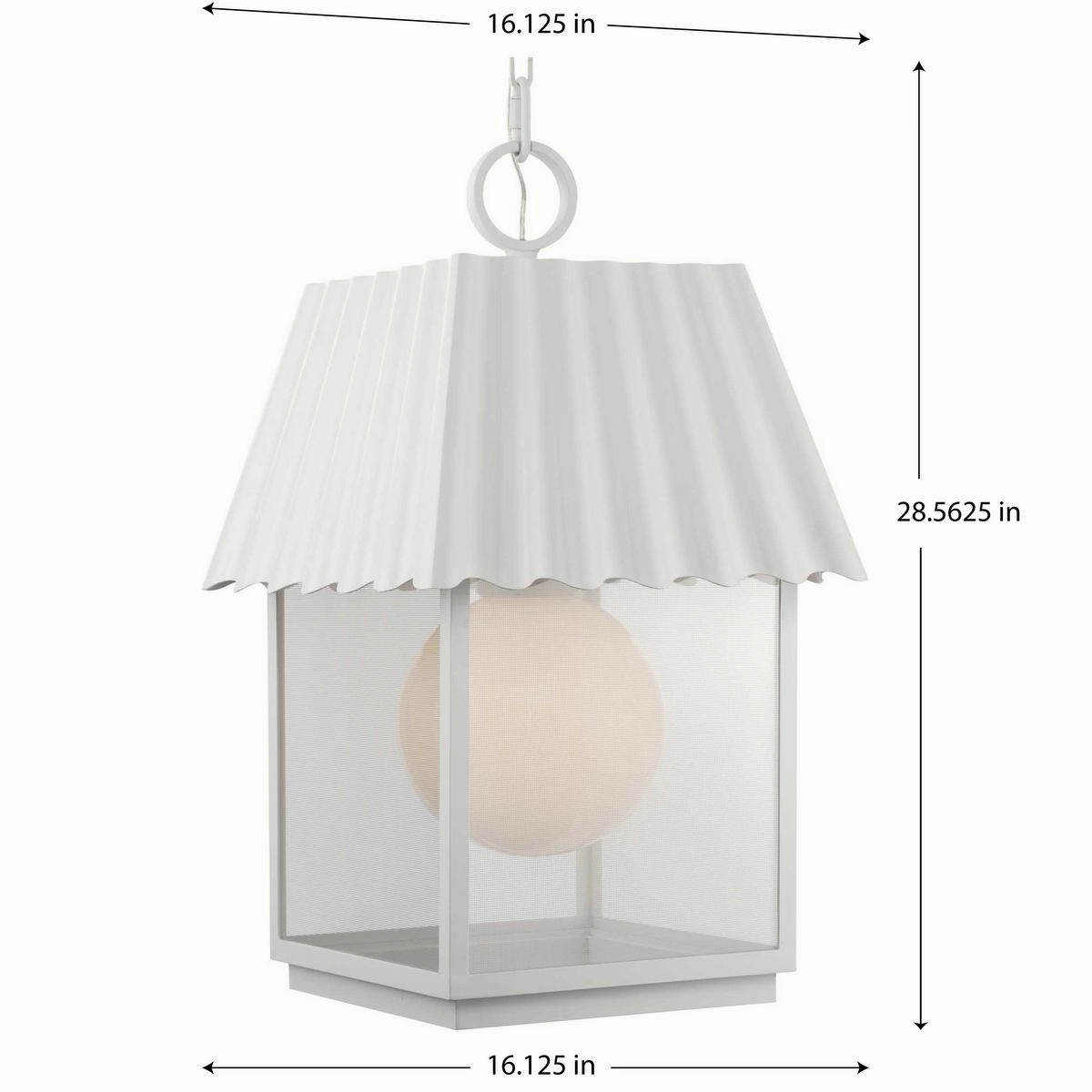 Point Dume - Hook Pond 1-Light Outdoor Pendant
