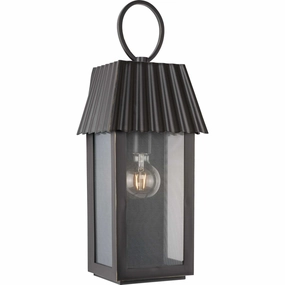 Point Dume-Hook Pond One Light Outdoor Wall Lantern Oil Rubbed BronzeOutdoor wall sconces with motion sensor