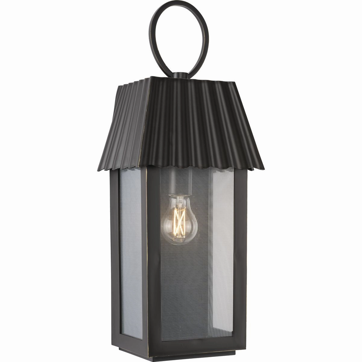 Point Dume-Hook Pond One Light Outdoor Wall Lantern Oil Rubbed Bronze