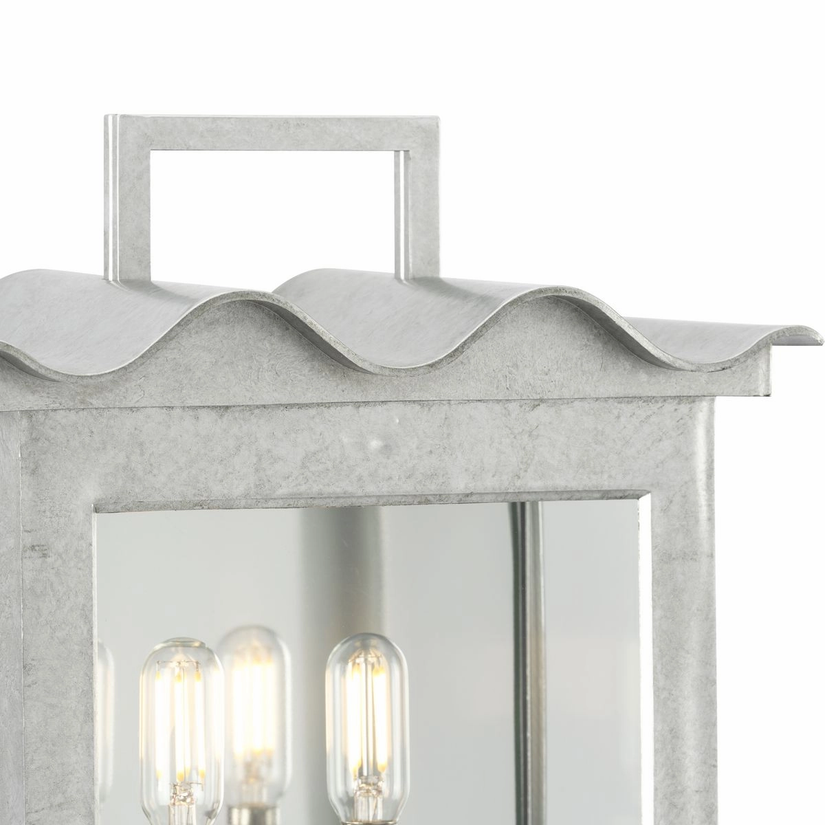 Point Dume-Seamoor Two Light Outdoor Wall Lantern Galvanized Finish