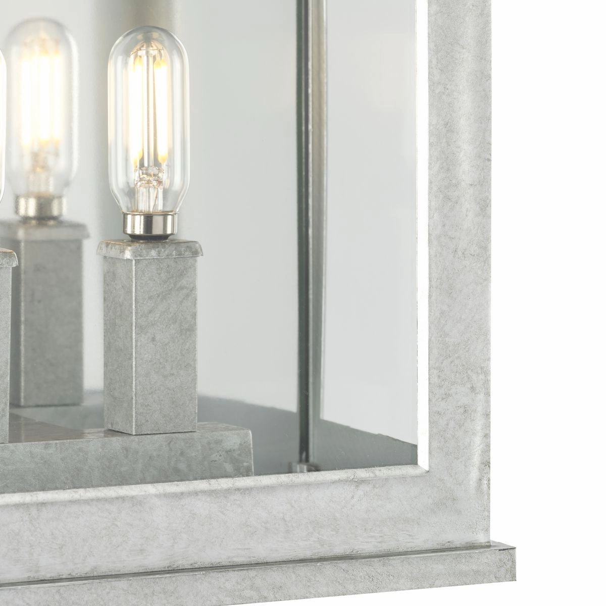 Point Dume-Seamoor Two Light Outdoor Wall Lantern Galvanized Finish