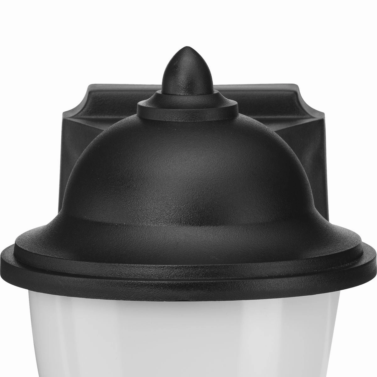 Polycarbonate Outdoor One Light Wall Lantern Black