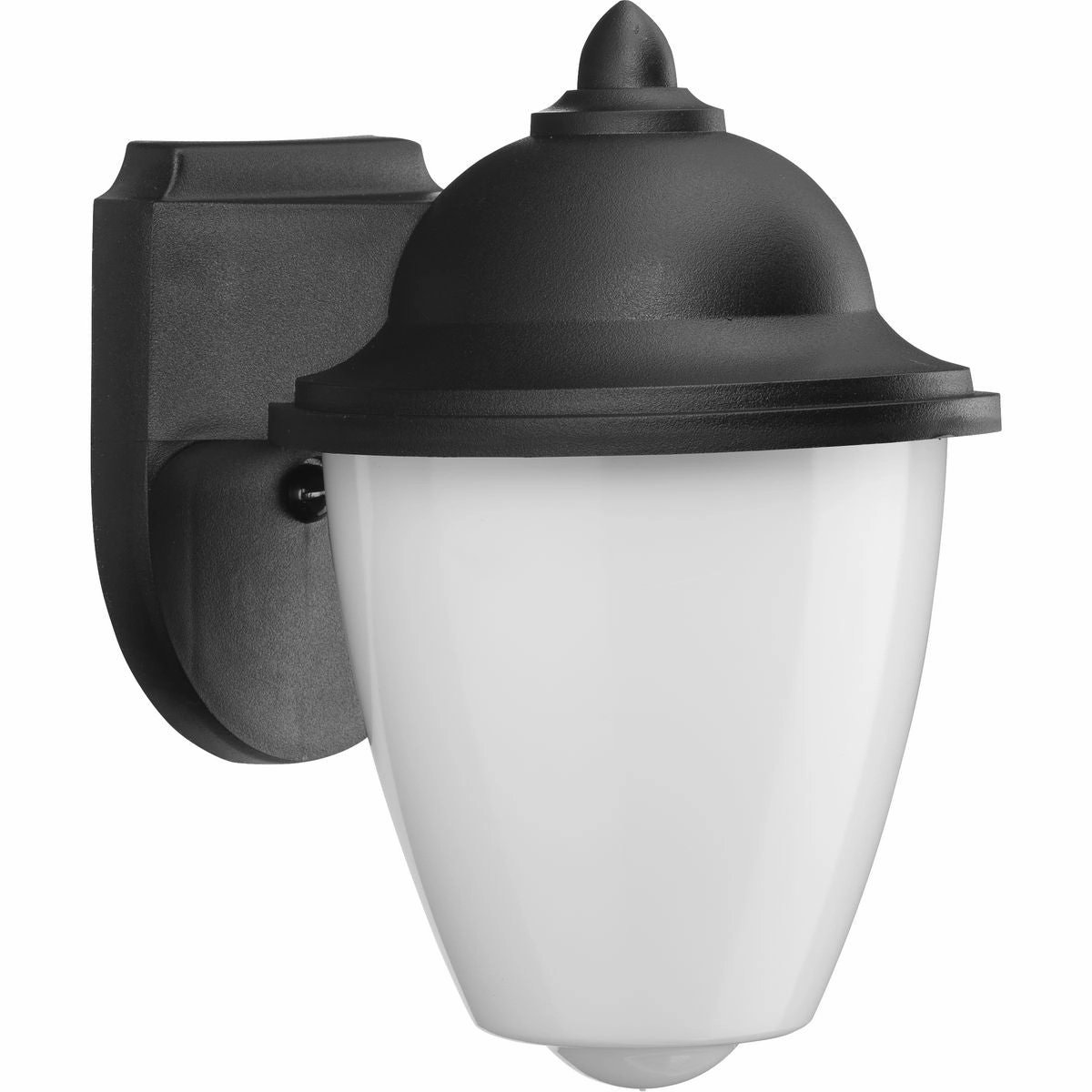 Polycarbonate Outdoor One Light Wall Lantern Black