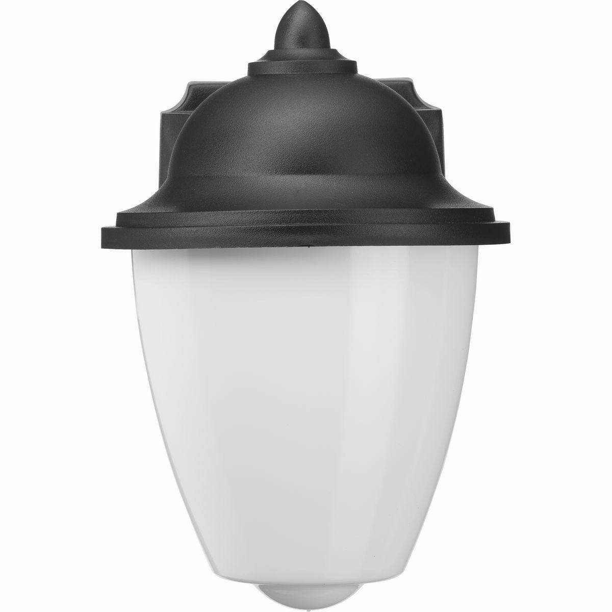 Polycarbonate Outdoor One Light Wall Lantern Black