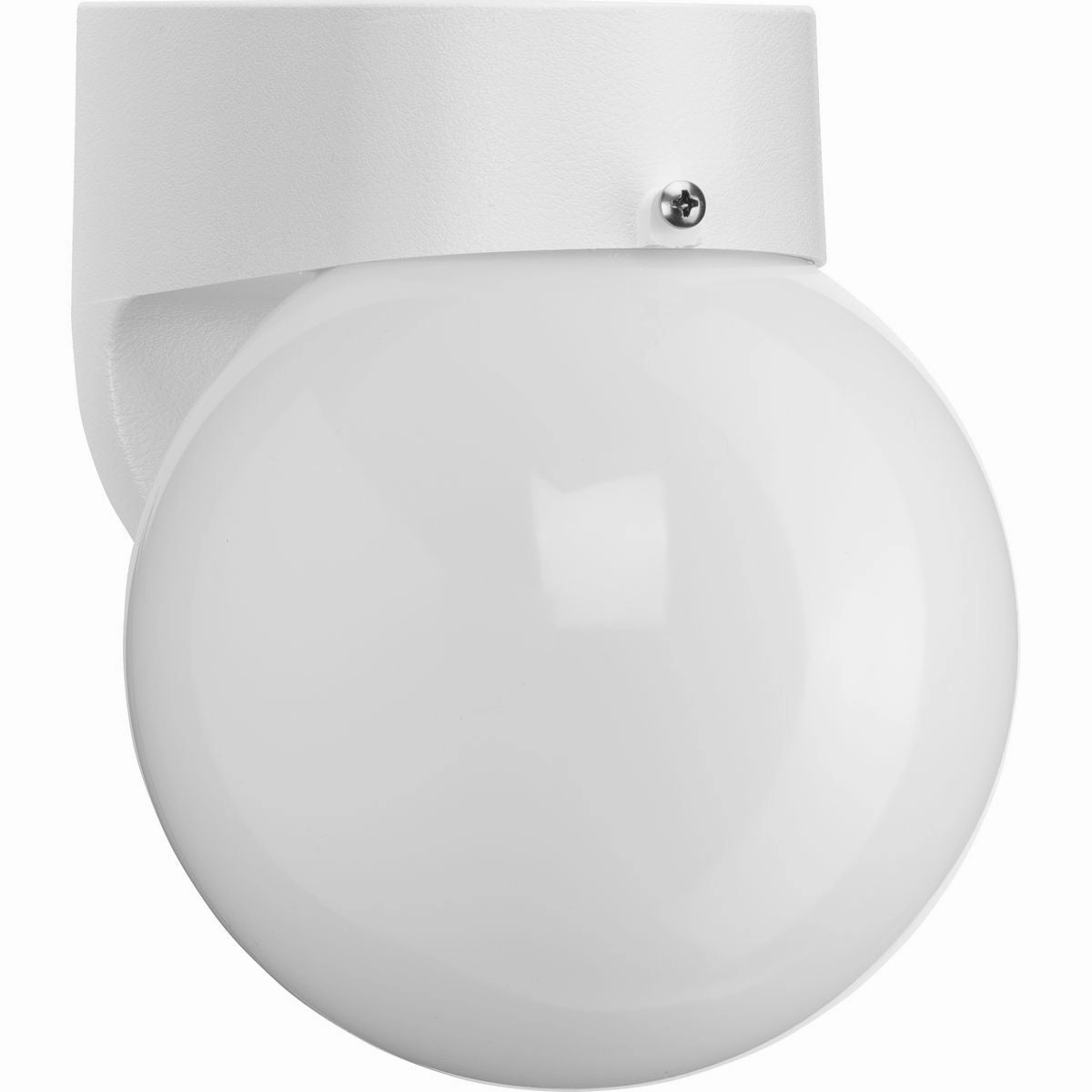 Polycarbonate Outdoor One Light Wall Lantern White