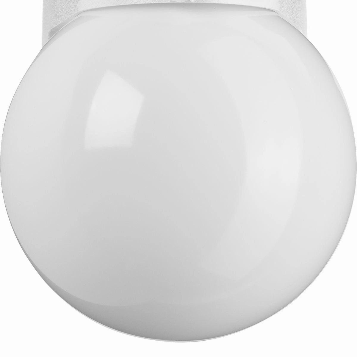 Polycarbonate Outdoor One Light Wall Lantern White