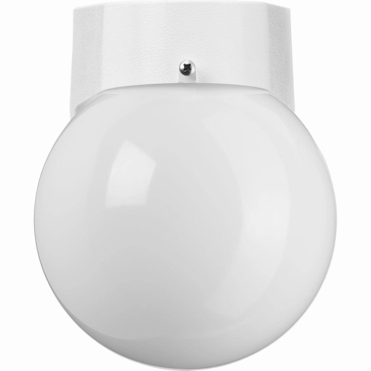 Polycarbonate Outdoor One Light Wall Lantern White