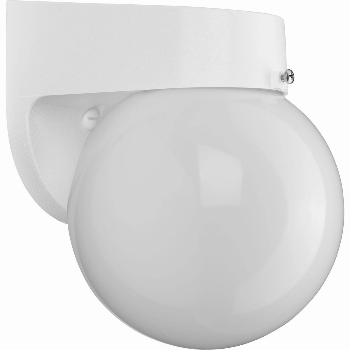 Polycarbonate Outdoor One Light Wall Lantern White