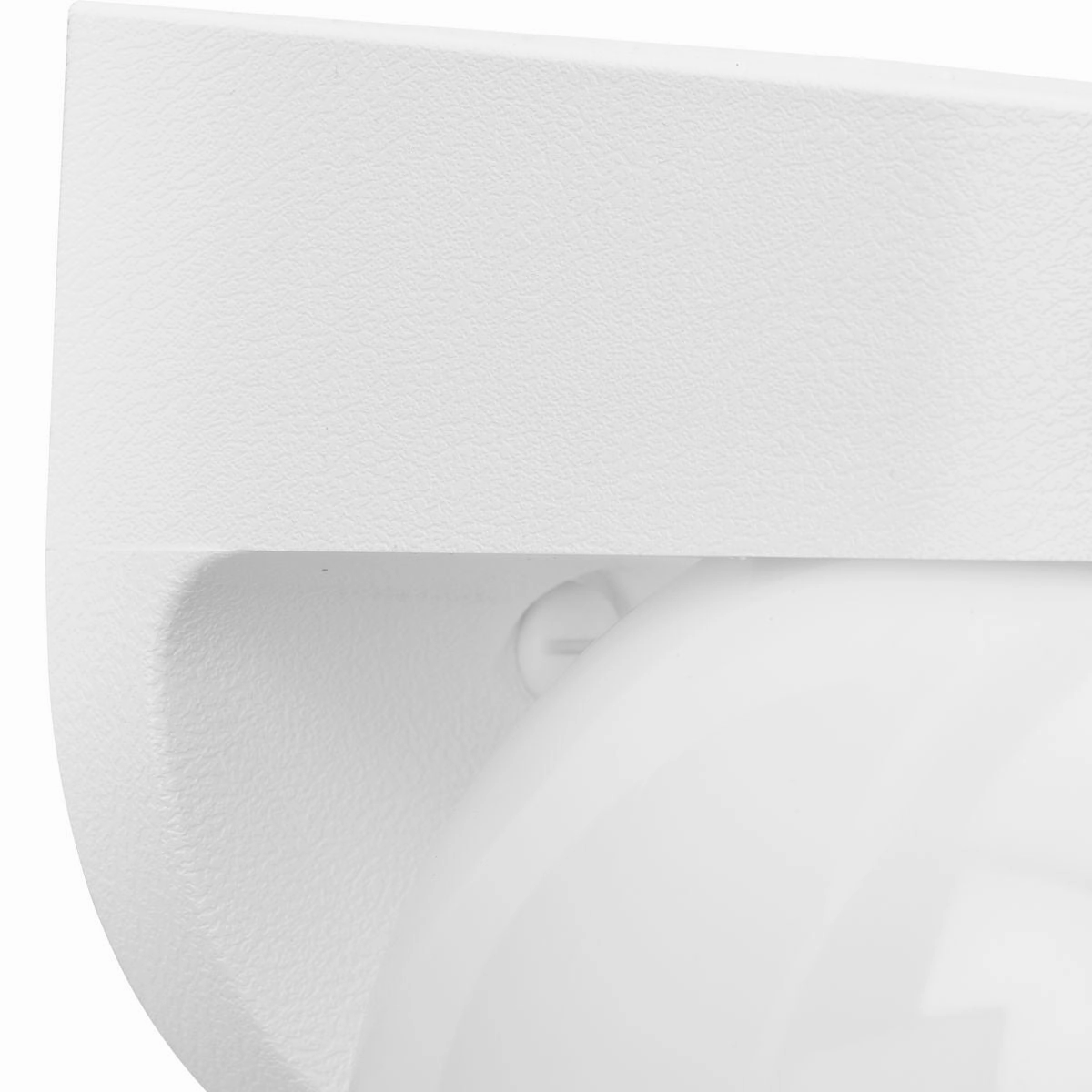 Polycarbonate Outdoor One Light Wall Lantern White