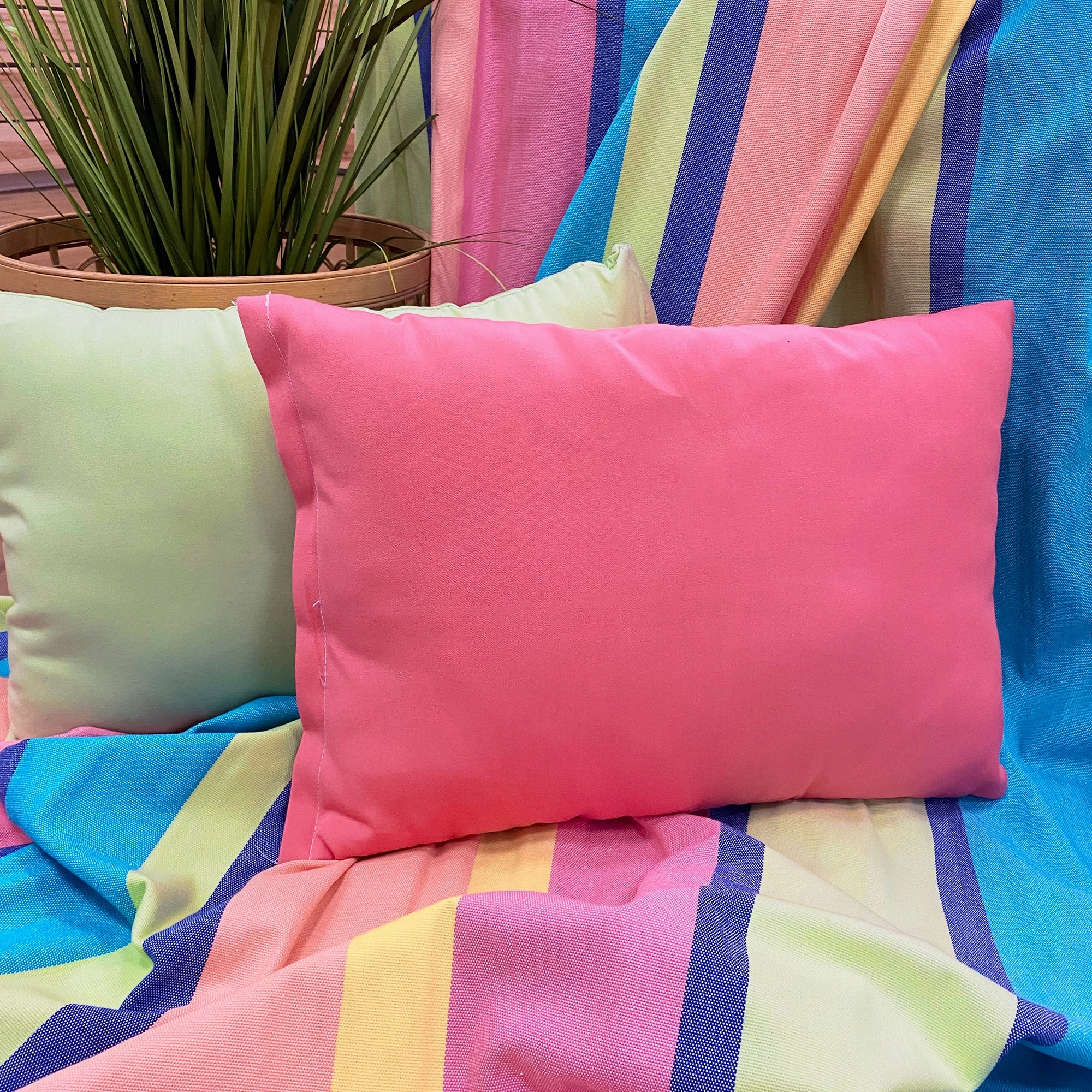 Polyester Pillow (20in/50cm) - Hot Pink