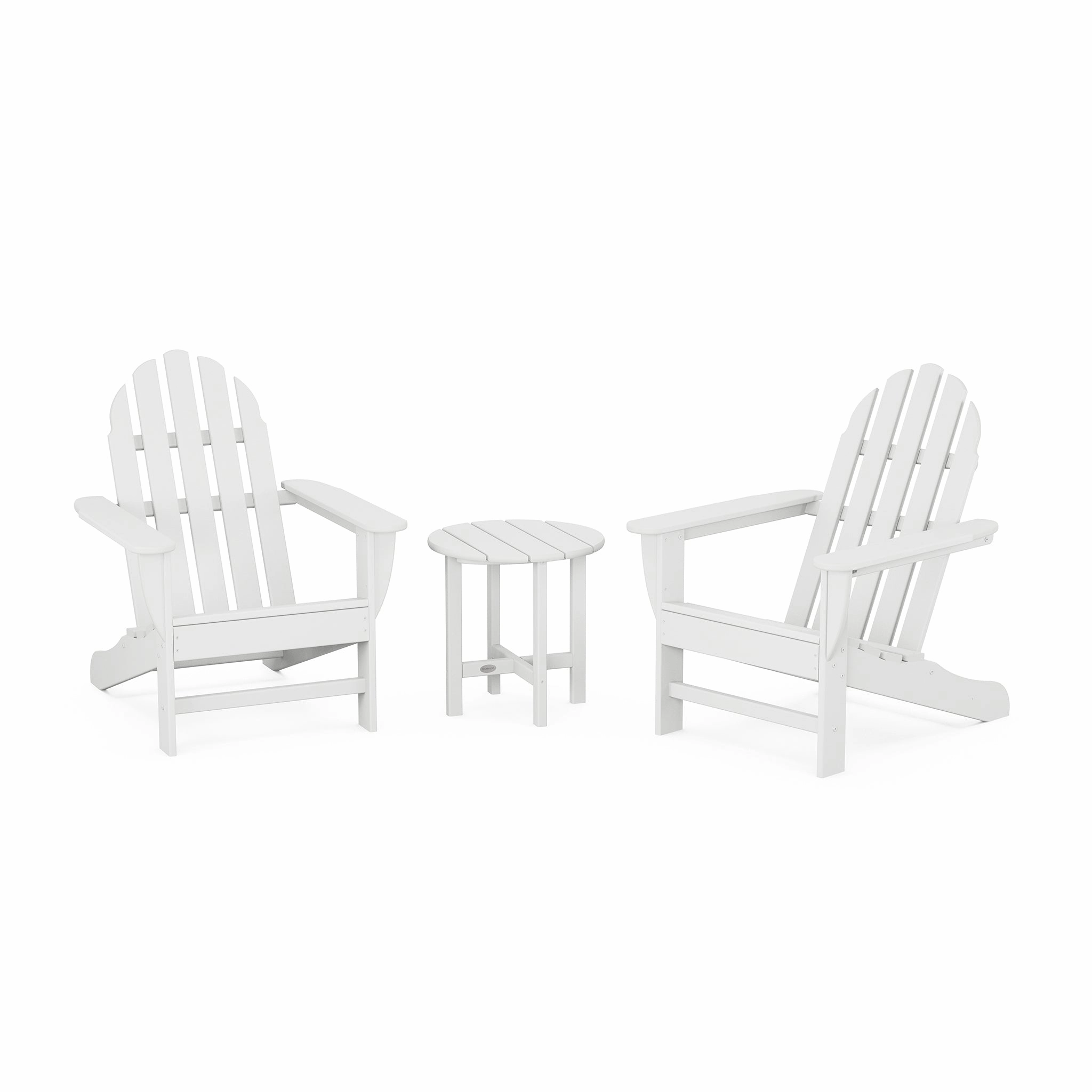 POLYWOOD Classic Adirondack 3-Piece Set