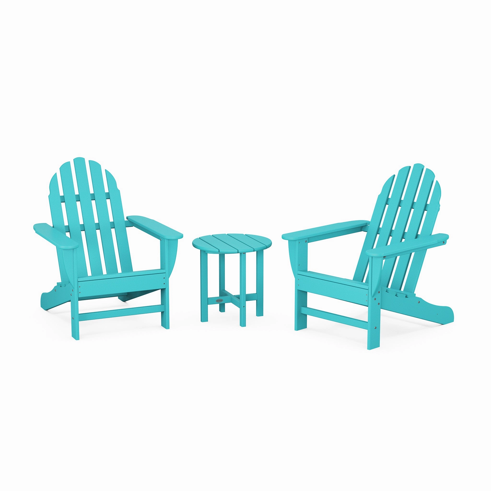 POLYWOOD Classic Adirondack 3-Piece Set