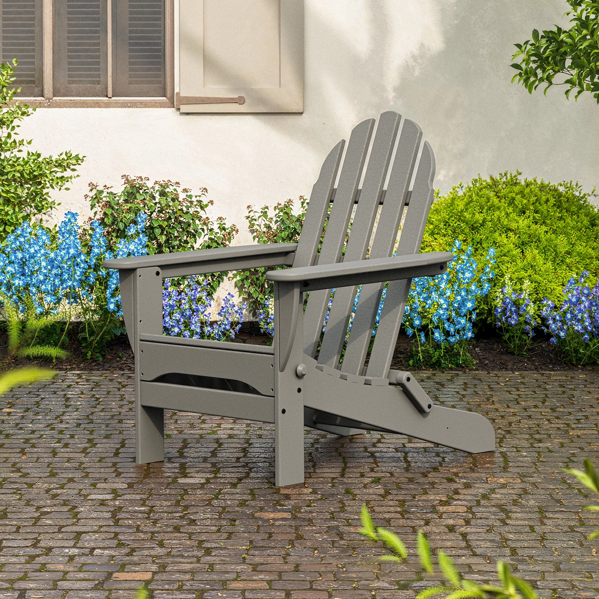 POLYWOOD Classic Folding Adirondack Chair
