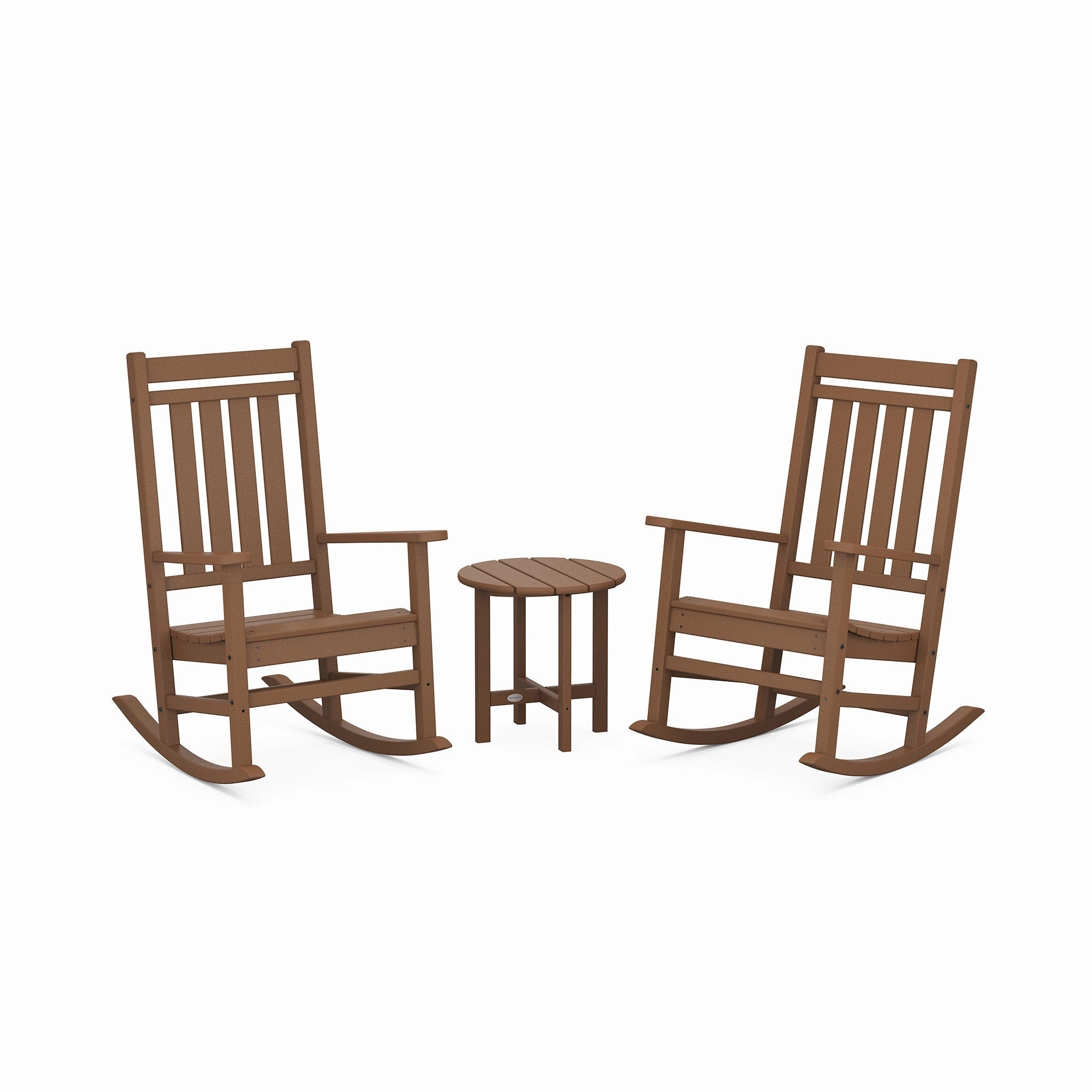 POLYWOOD Estate 3-Piece Rocking Chair Set