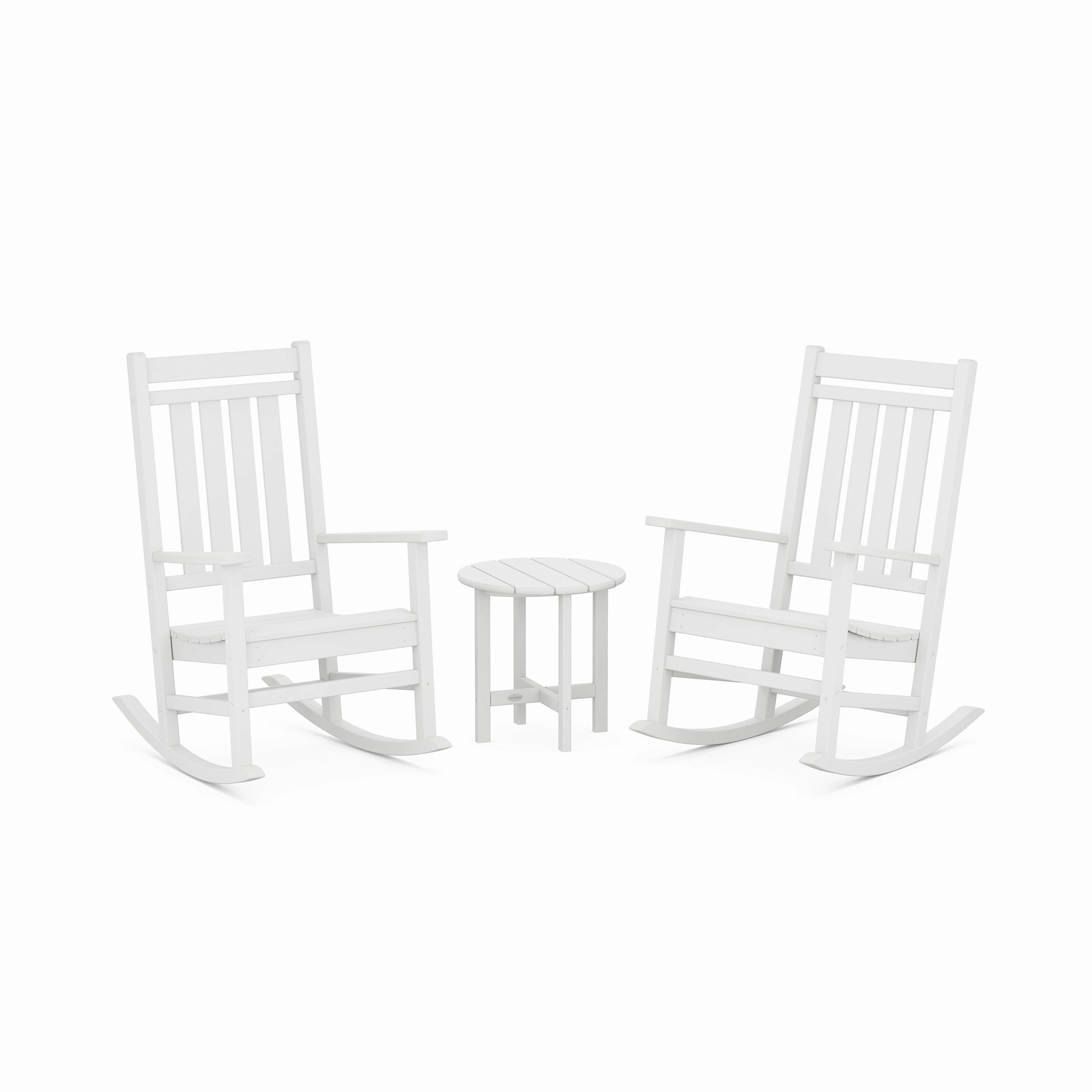POLYWOOD Estate 3-Piece Rocking Chair Set