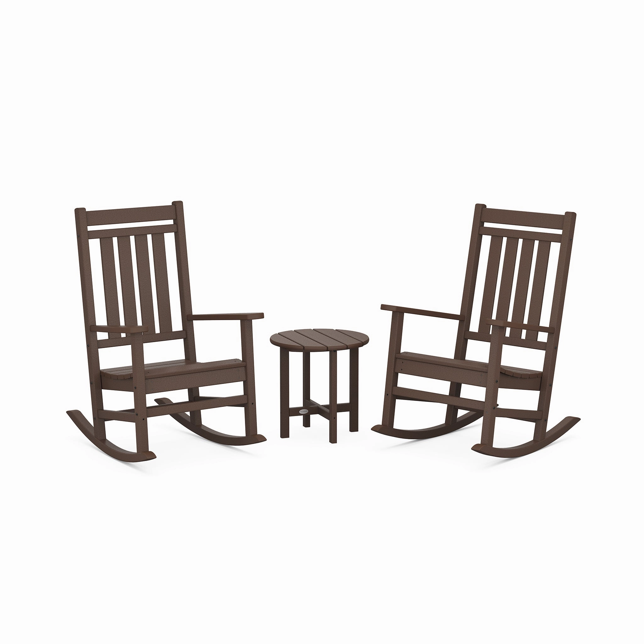 POLYWOOD Estate 3-Piece Rocking Chair Set