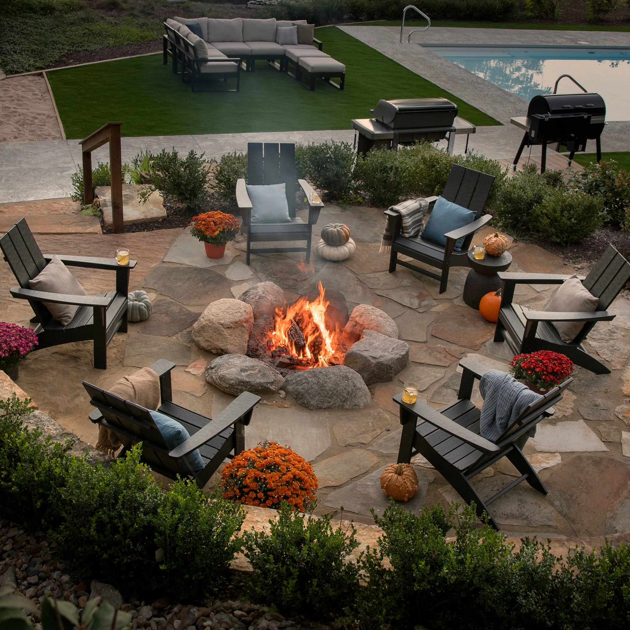 POLYWOOD Modern Adirondack Chair