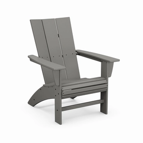 POLYWOOD Modern Curveback Adirondack Chairclassic Adirondack outdoor chair
