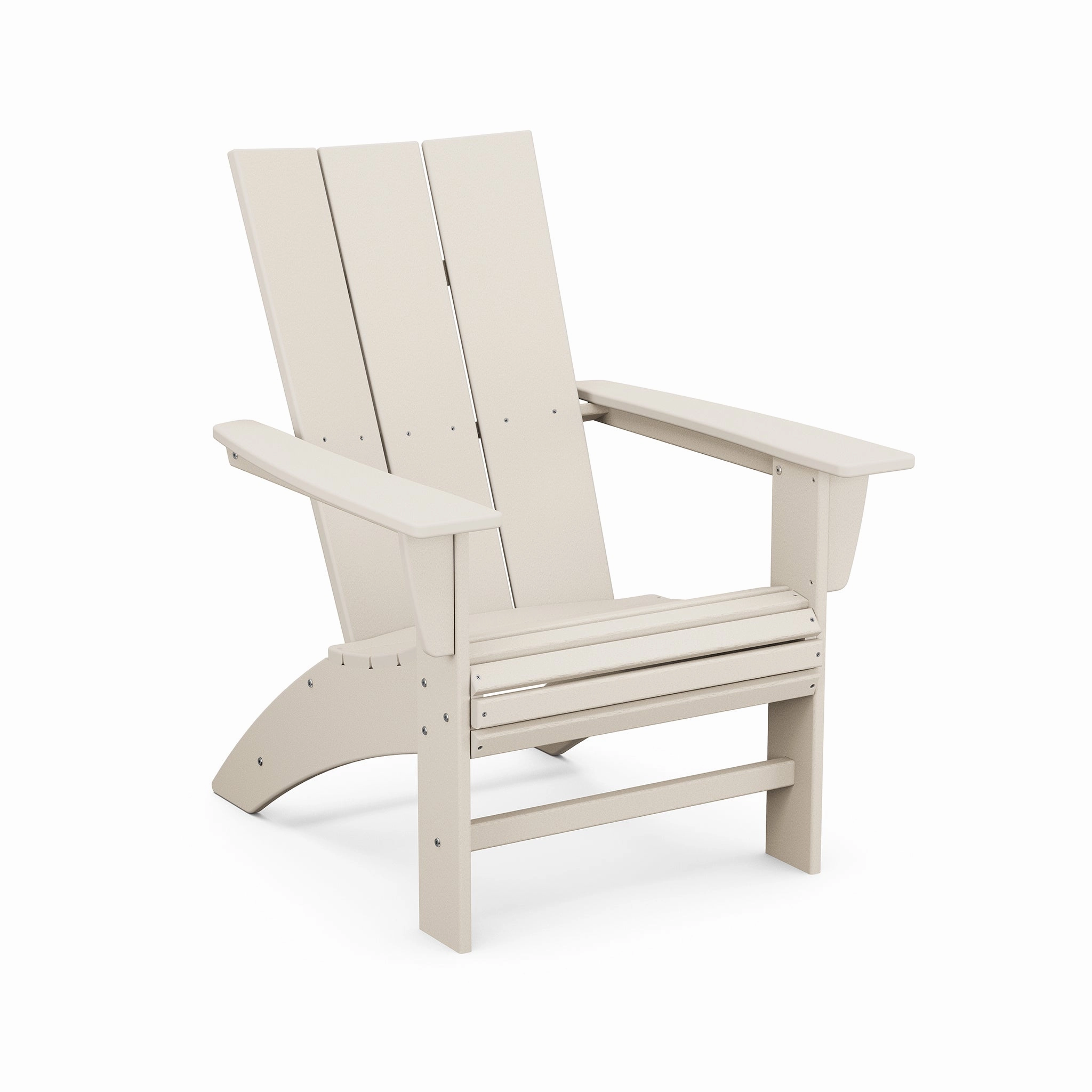 POLYWOOD Modern Curveback Adirondack Chair