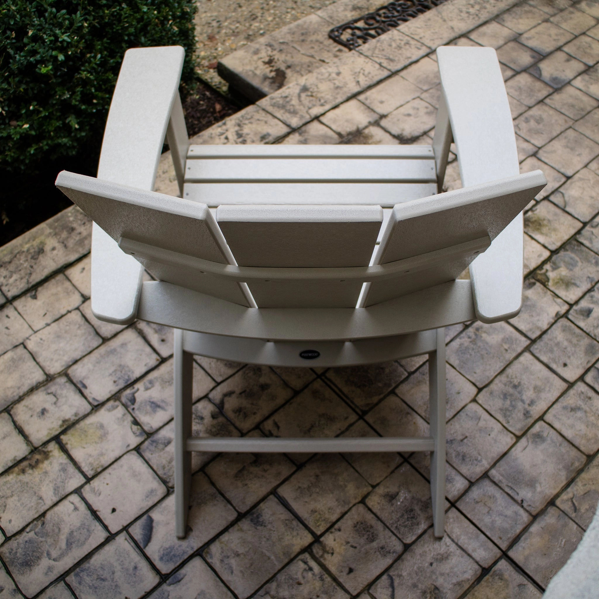 POLYWOOD Modern Curveback Adirondack Chair