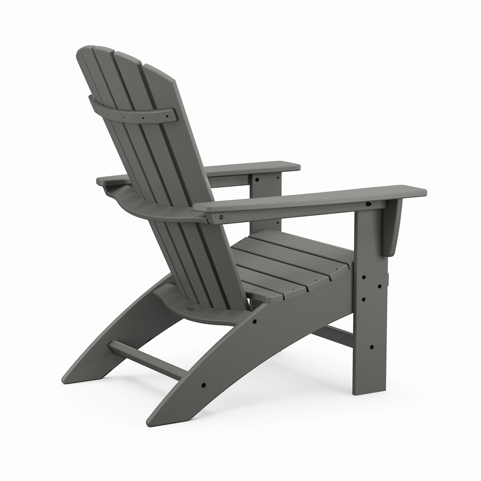 POLYWOOD Nautical Curveback Adirondack Chair