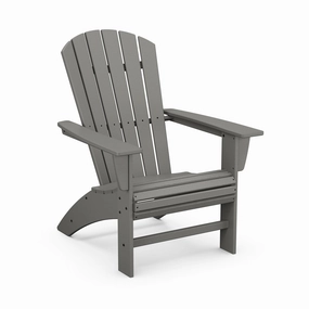 POLYWOOD Nautical Curveback Adirondack Chairclassic Adirondack outdoor chair