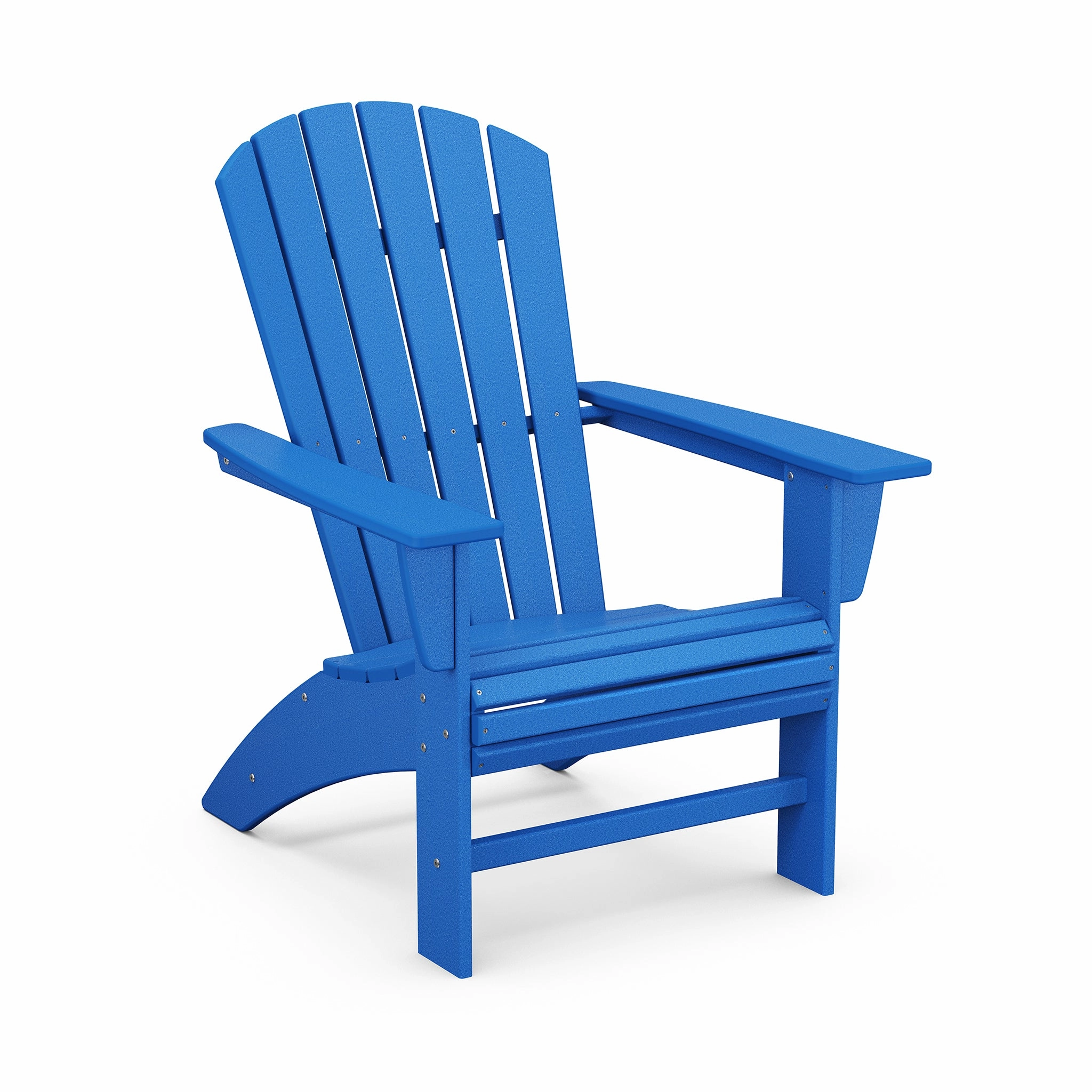 POLYWOOD Nautical Curveback Adirondack Chair