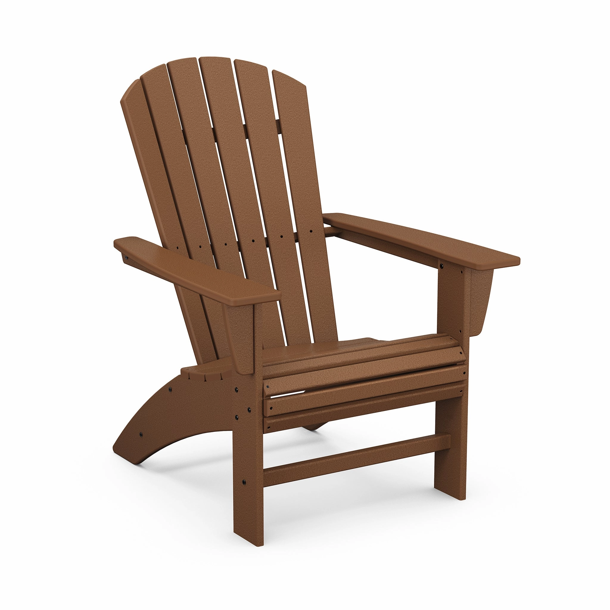 POLYWOOD Nautical Curveback Adirondack Chair