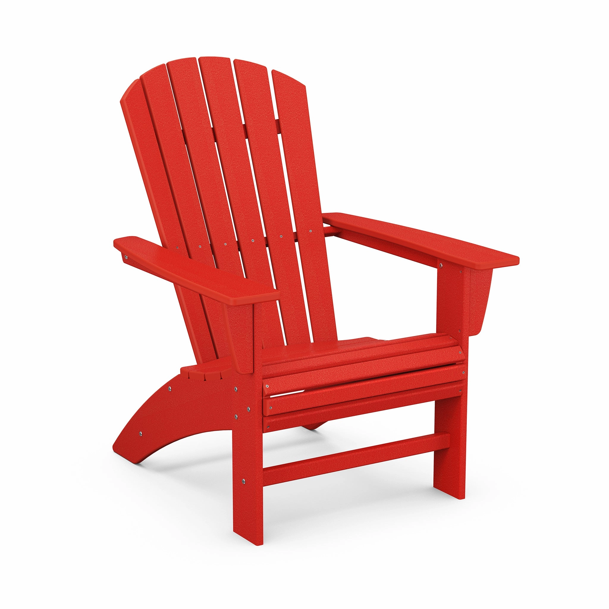 POLYWOOD Nautical Curveback Adirondack Chair