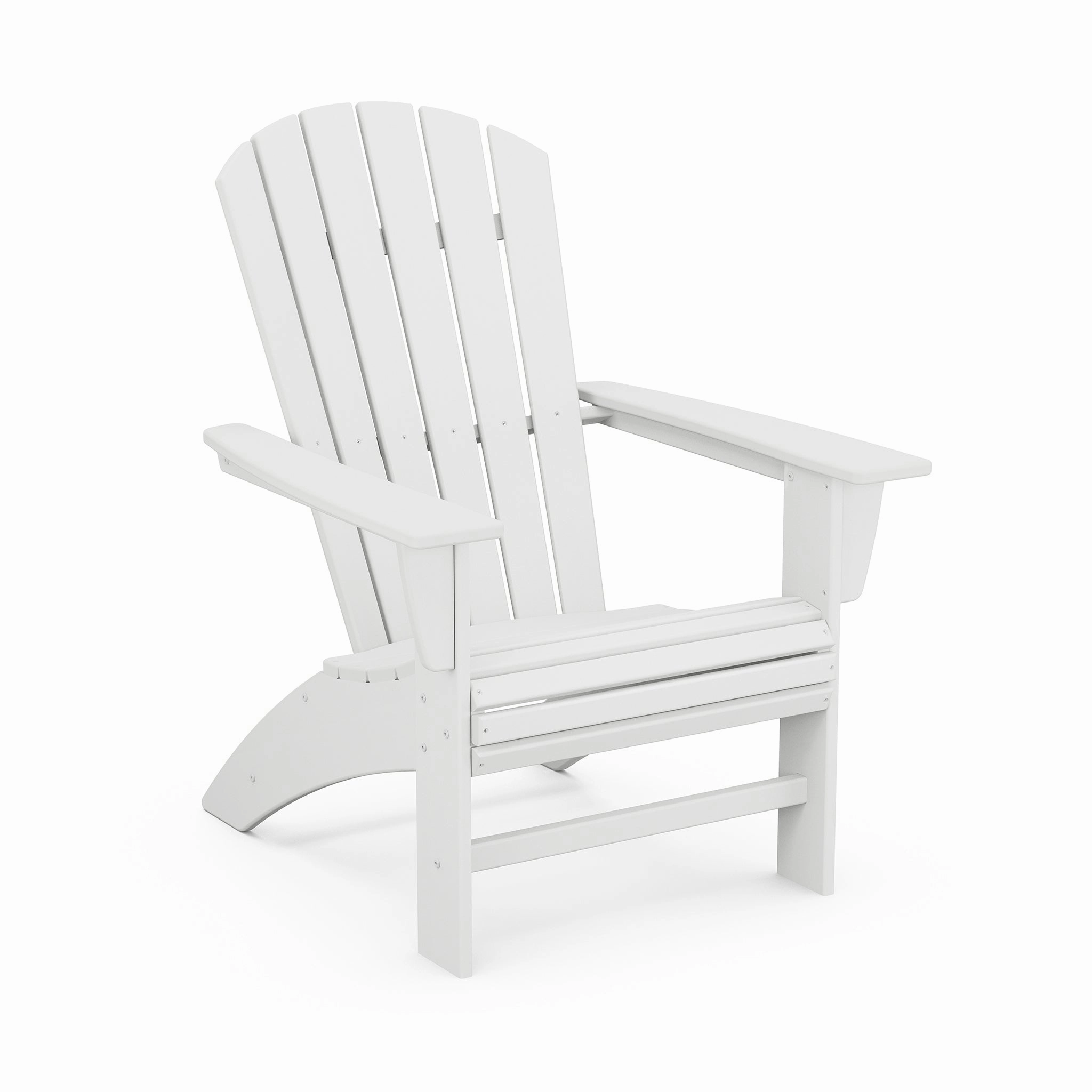 POLYWOOD Nautical Curveback Adirondack Chair