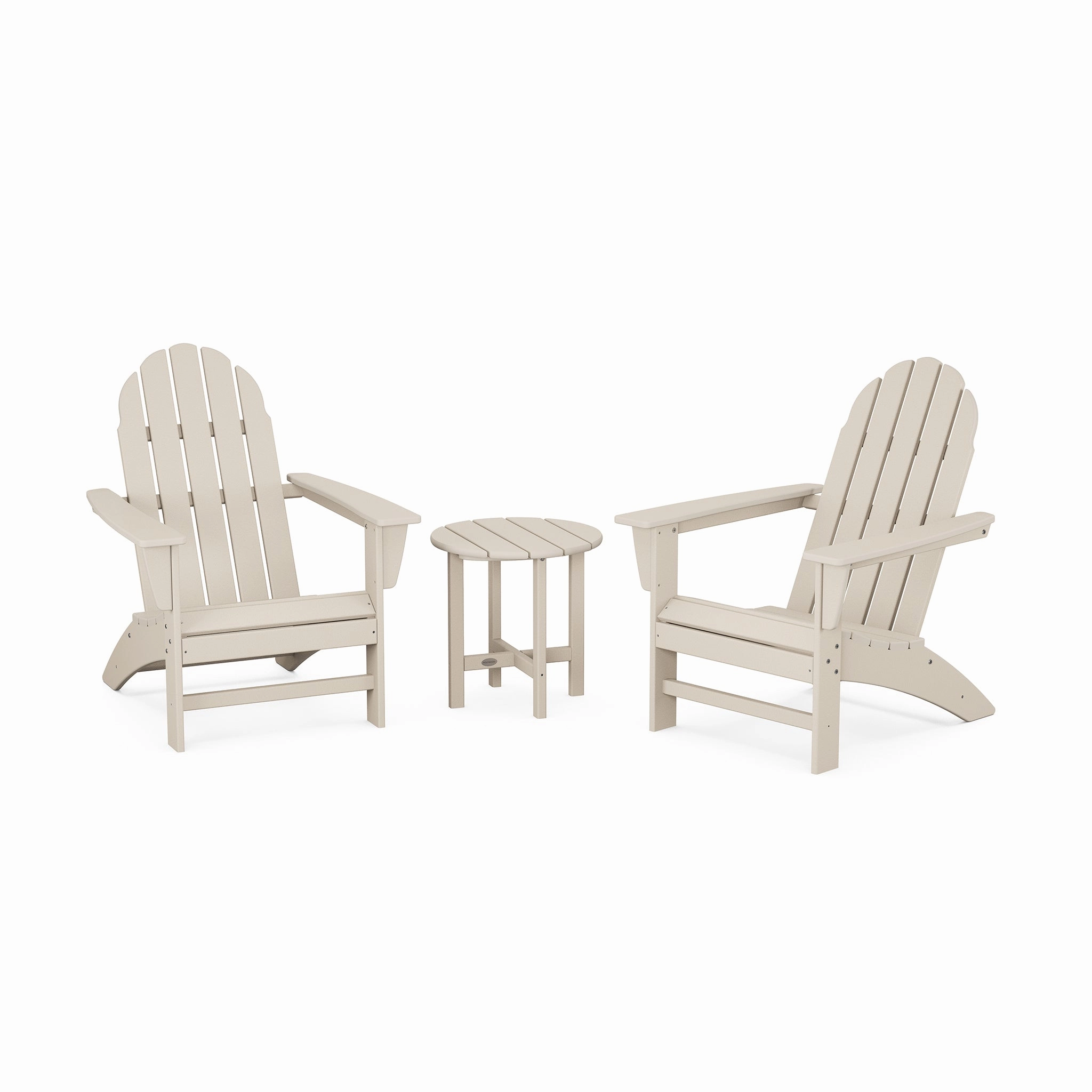 POLYWOOD Vineyard 3-Piece Adirondack Set