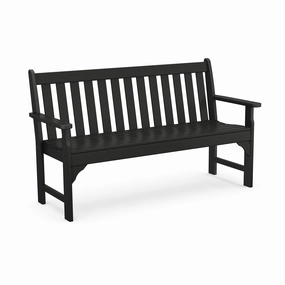 POLYWOOD Vineyard 60" Garden Benchmatching patio bench for outdoor dining set