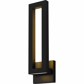 Pompeii LED Outdoor Wall Mount Earth BlackOutdoor wall sconces with motion sensor