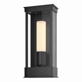 Portico One Light Outdoor Wall Sconce Coastal BlackOutdoor wall sconces with motion sensor