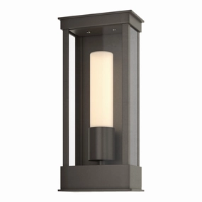 Portico One Light Outdoor Wall Sconce Coastal Dark SmokeOutdoor wall sconces with motion sensor
