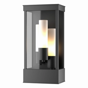Portico Three Light Outdoor Wall Sconce Coastal BlackOutdoor wall sconces with motion sensor