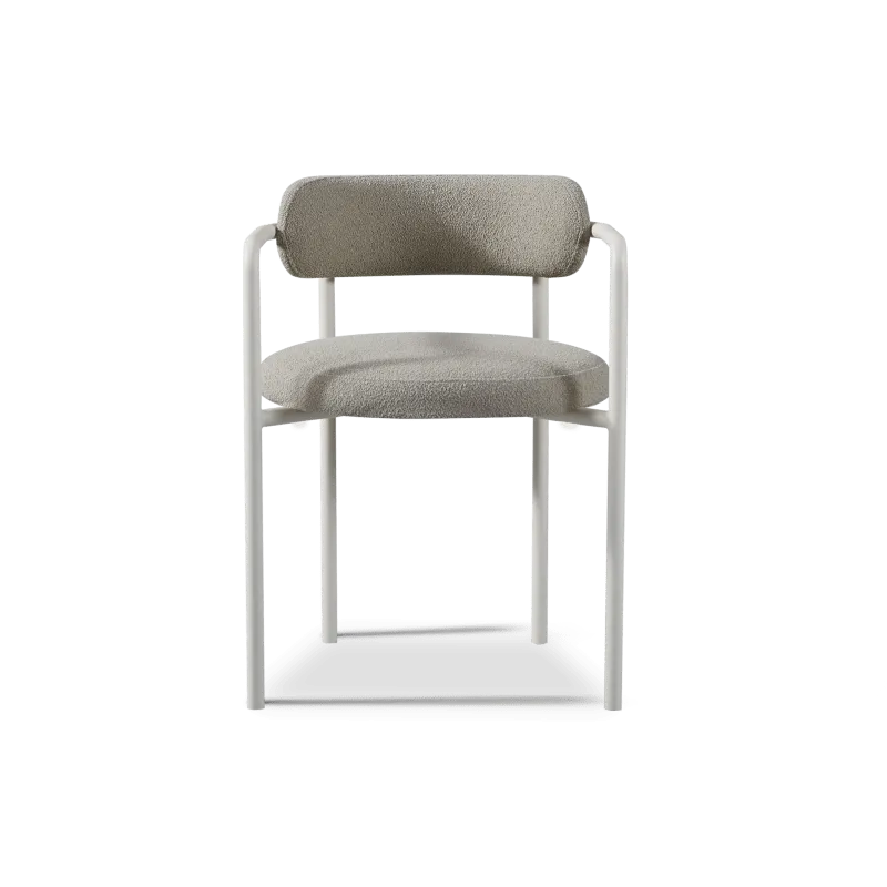 Porto Aluminum Dining Chairoutdoor dining chair with armrests