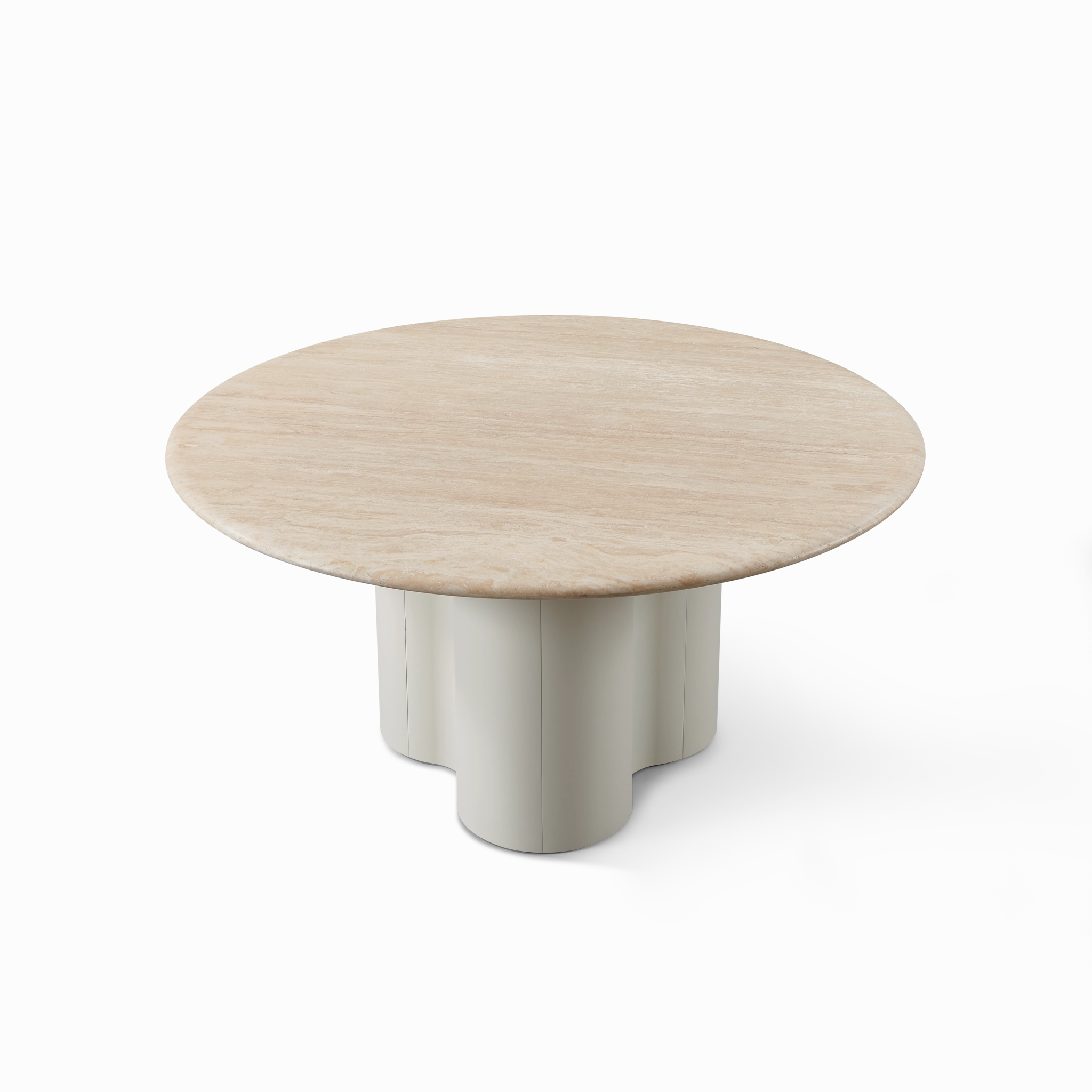 Porto Aluminum Round Dining Table 60"
