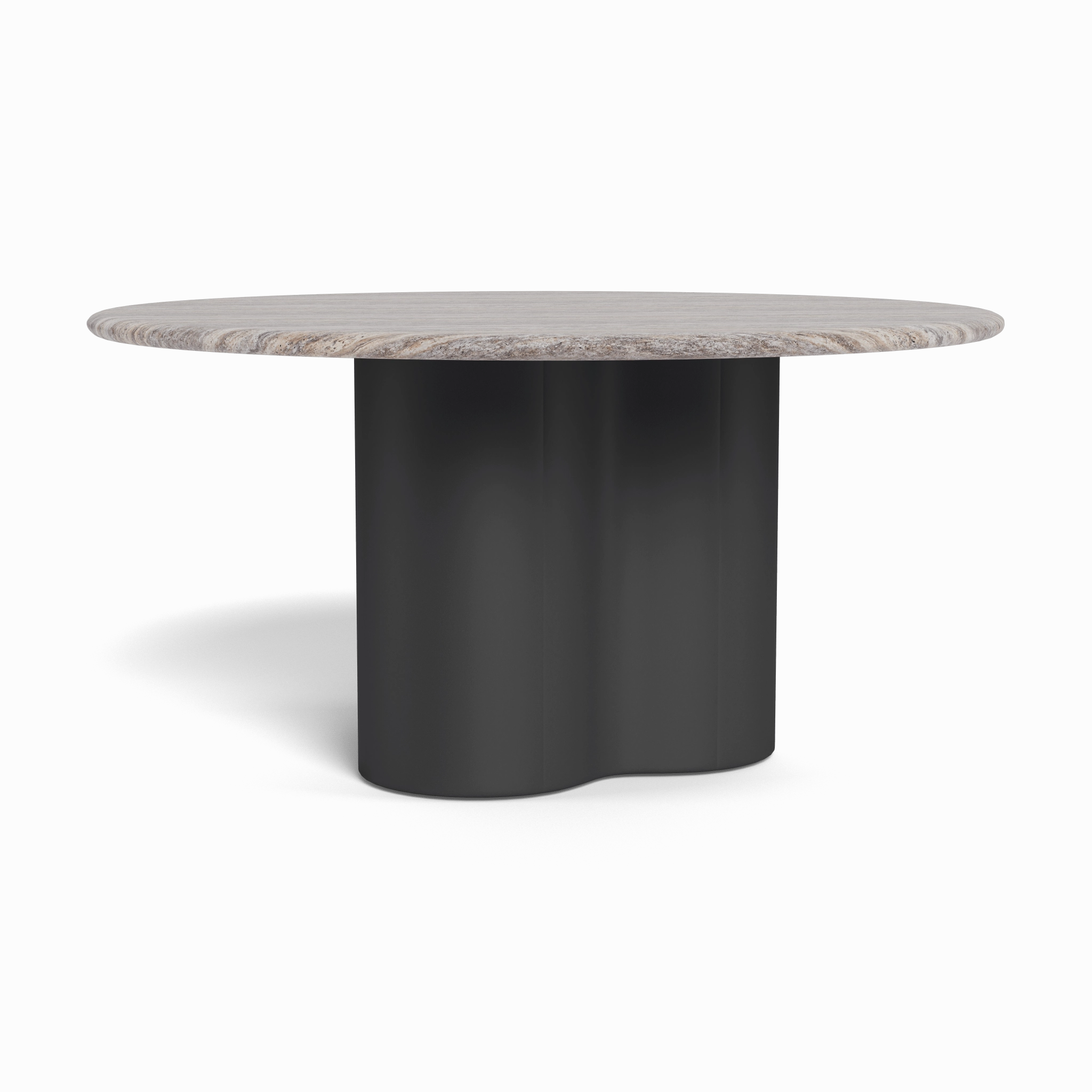 Porto Aluminum Round Dining Table 60"