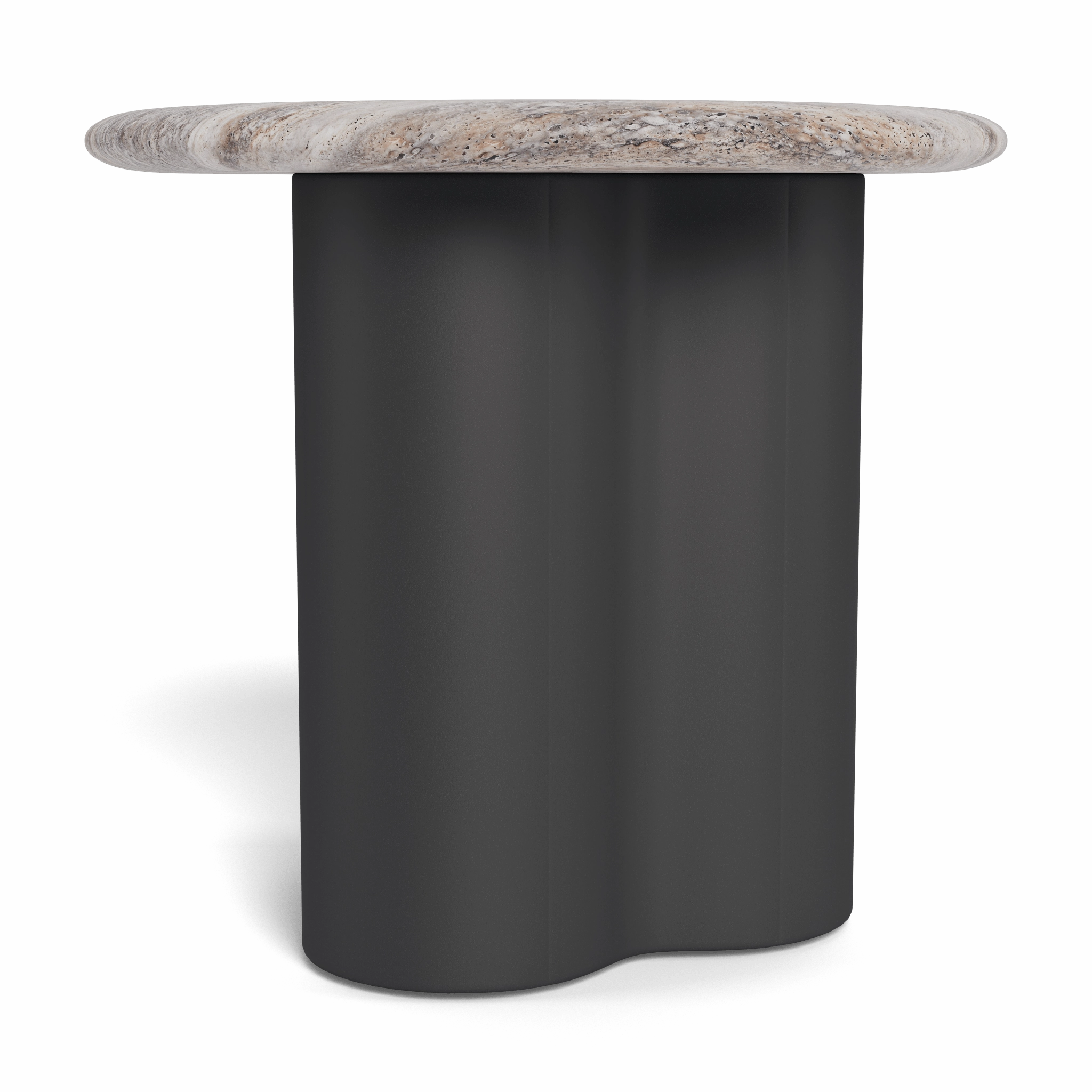 Porto Aluminum Round Side Table 22"