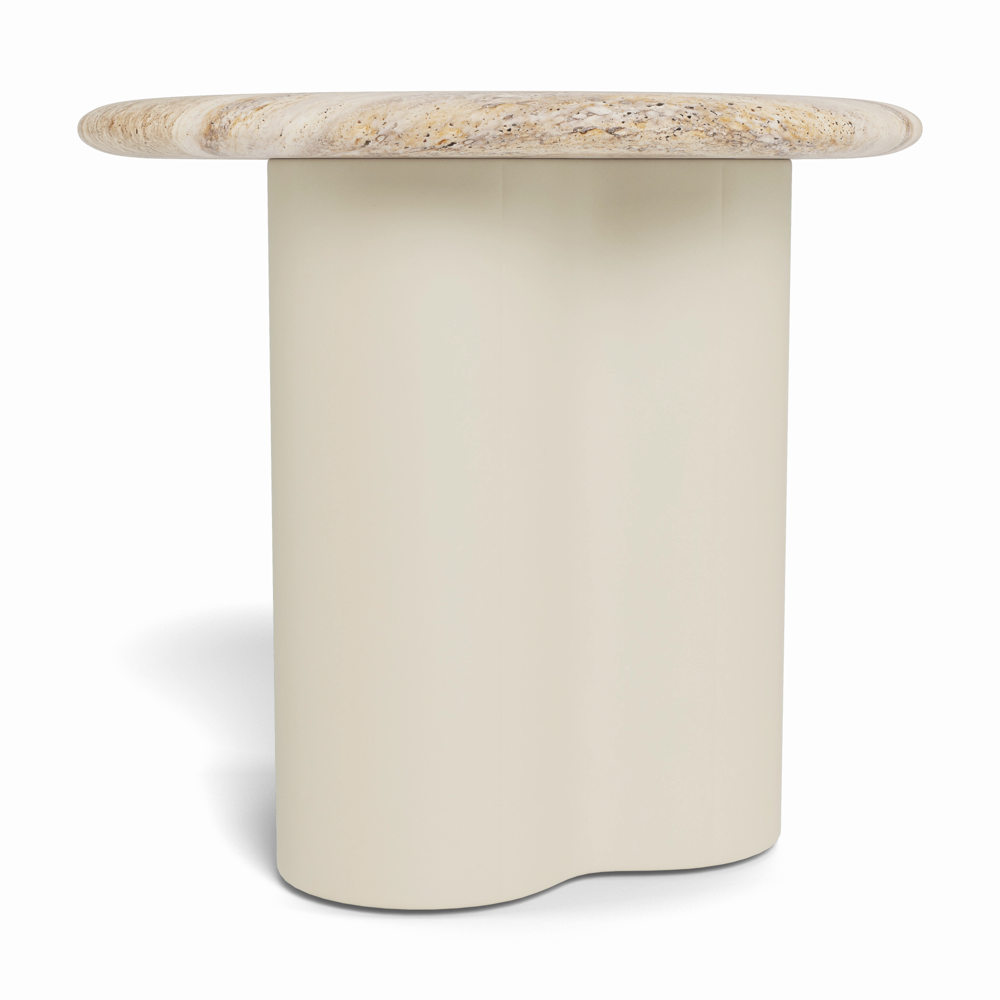 Porto Aluminum Round Side Table 22"