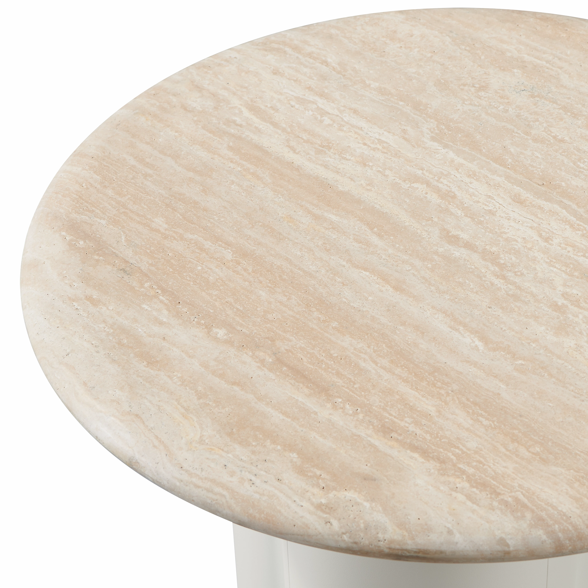 Porto Aluminum Round Side Table 22"