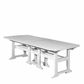 Portsmouth 42" x 100" Dining TableHDPE eco-friendly polywood furniture set