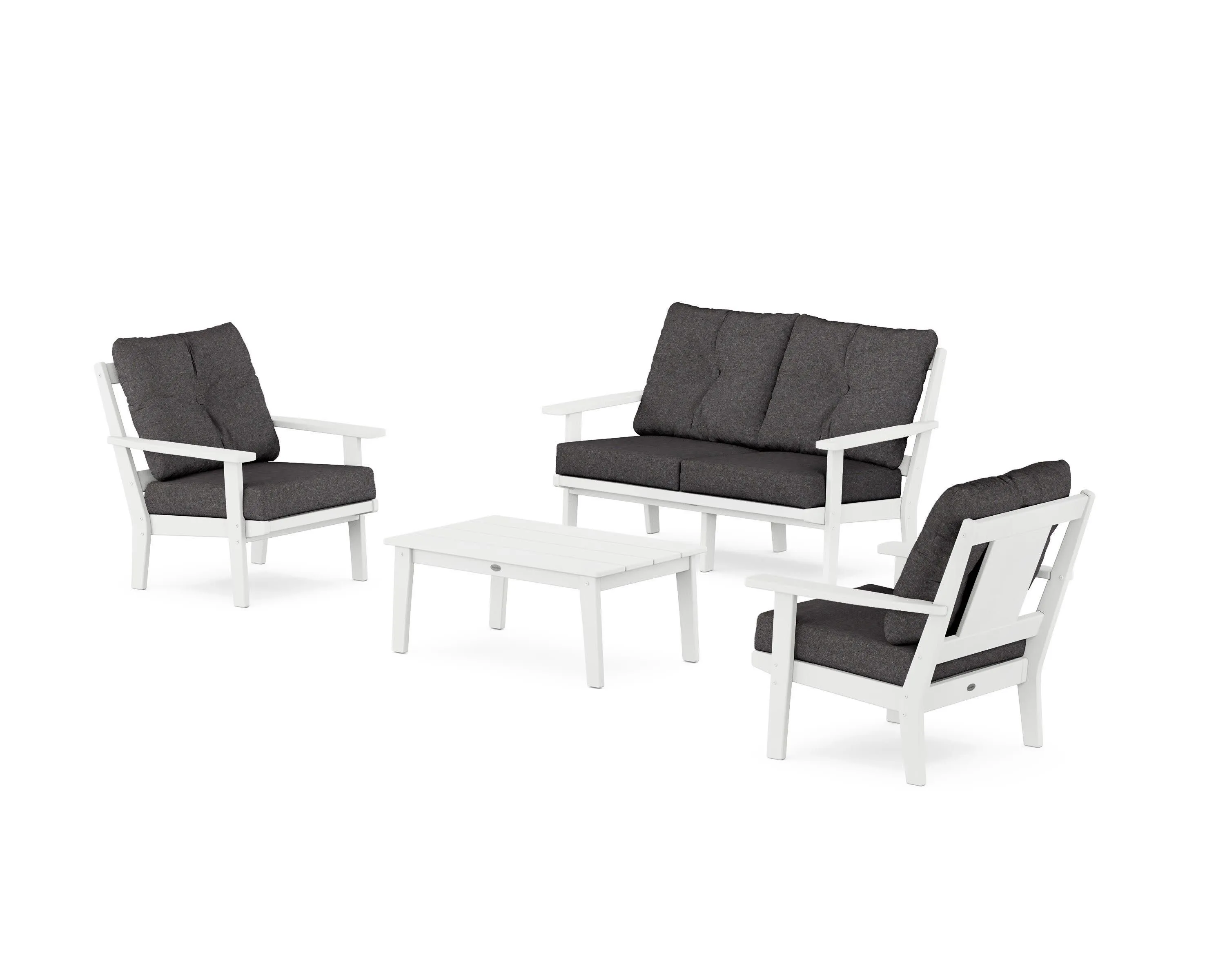 Prairie 4-Piece Deep Seating Set with Loveseat