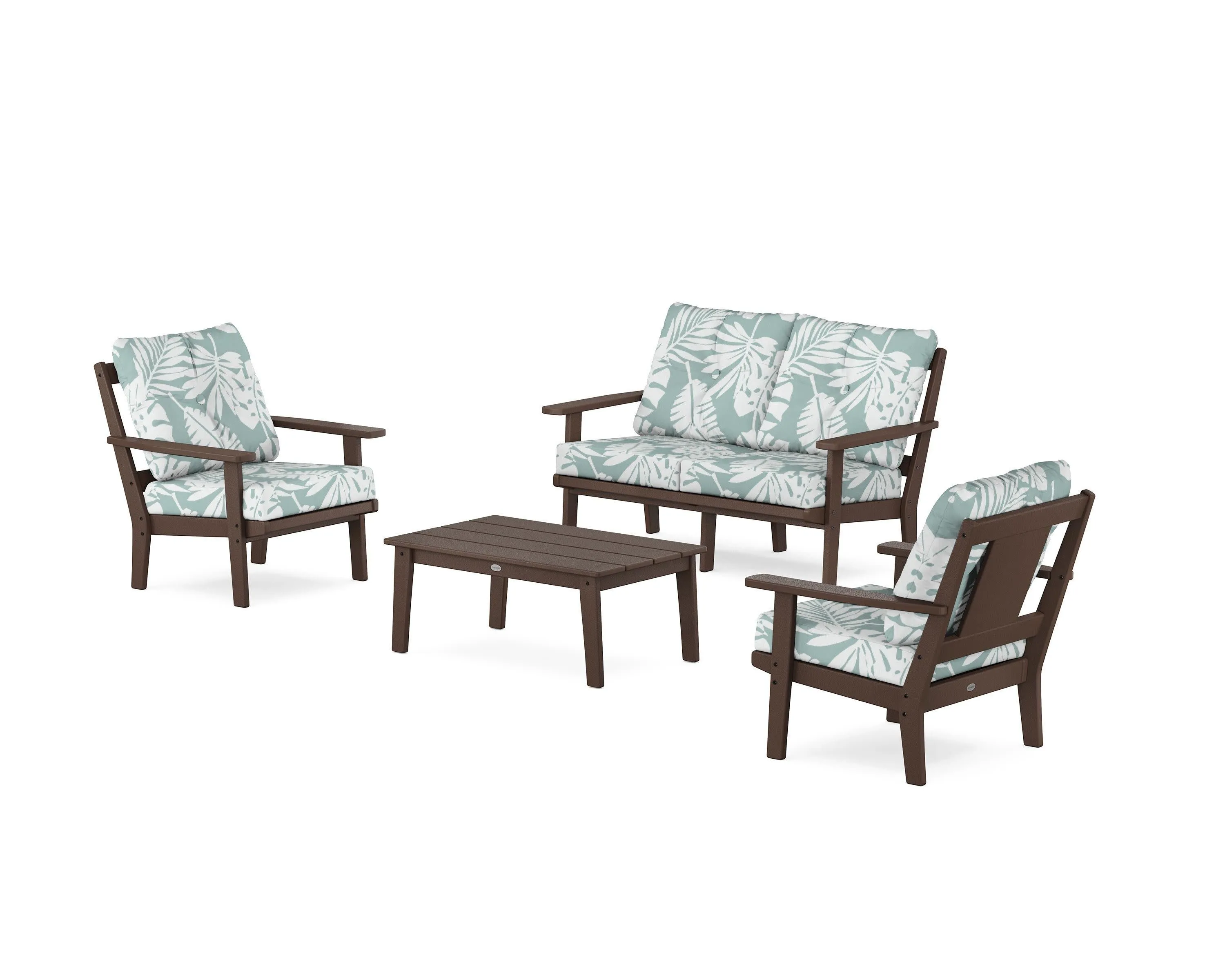 Prairie 4-Piece Deep Seating Set with Loveseat