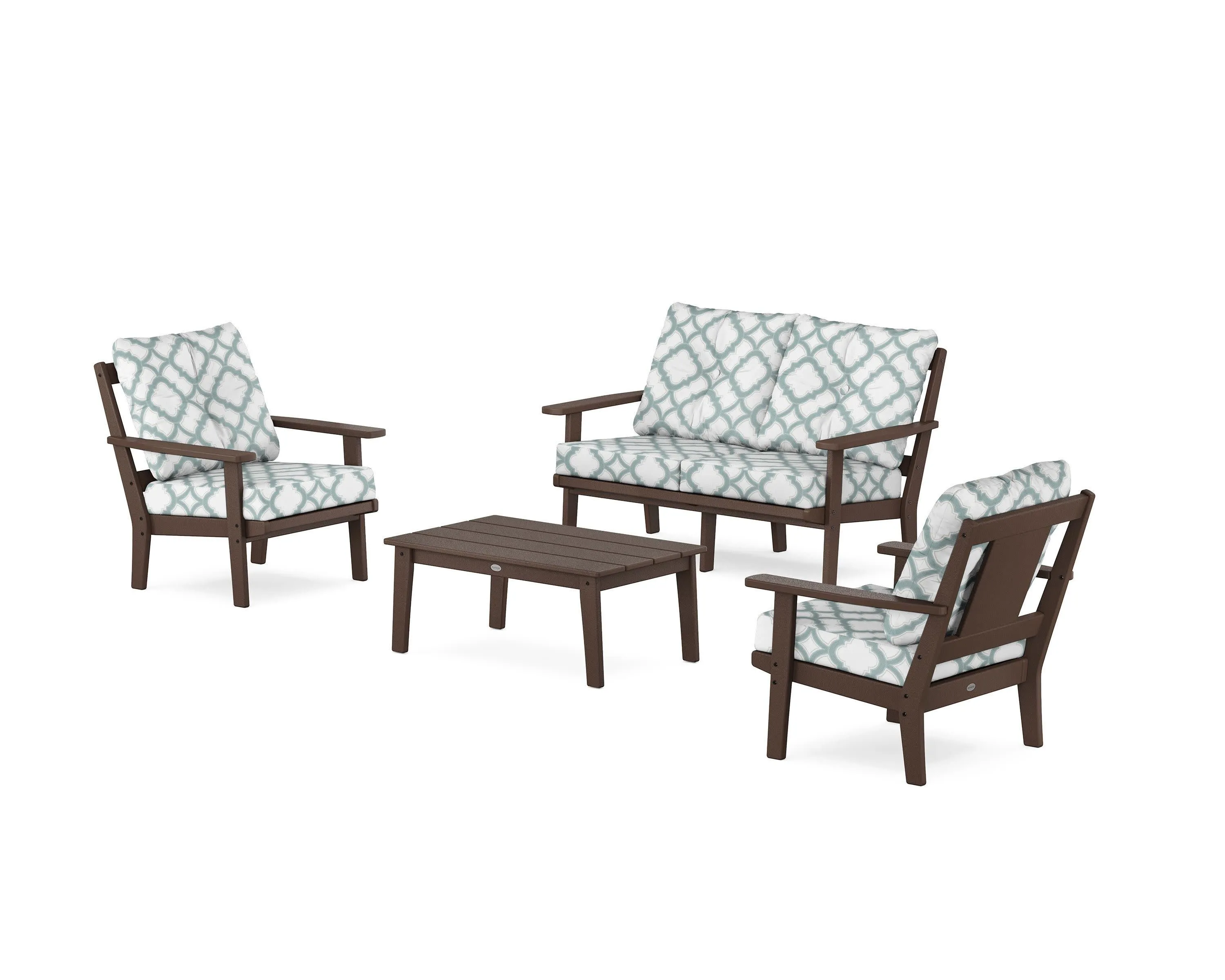 Prairie 4-Piece Deep Seating Set with Loveseat