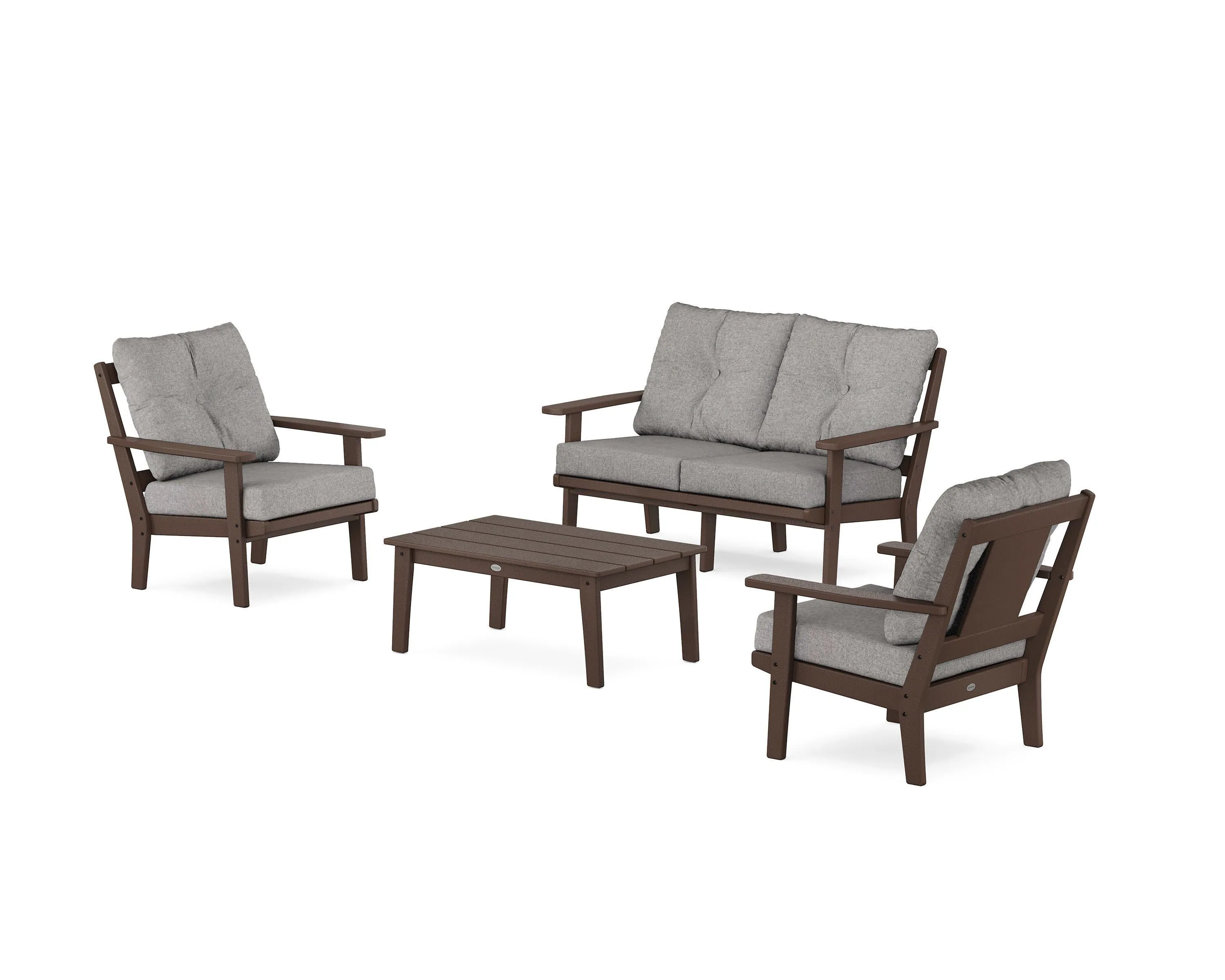 Prairie 4-Piece Deep Seating Set with Loveseat