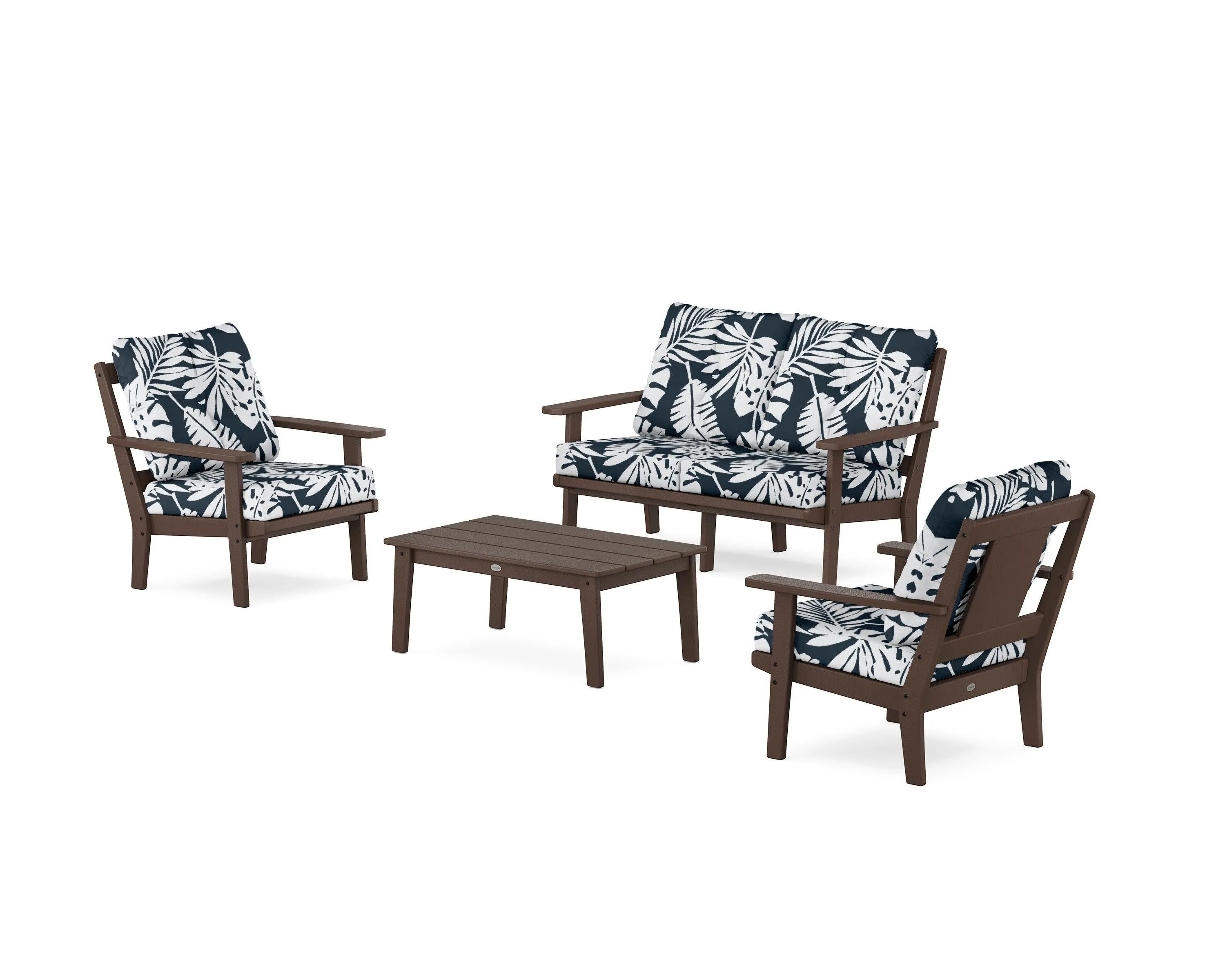 Prairie 4-Piece Deep Seating Set with Loveseat