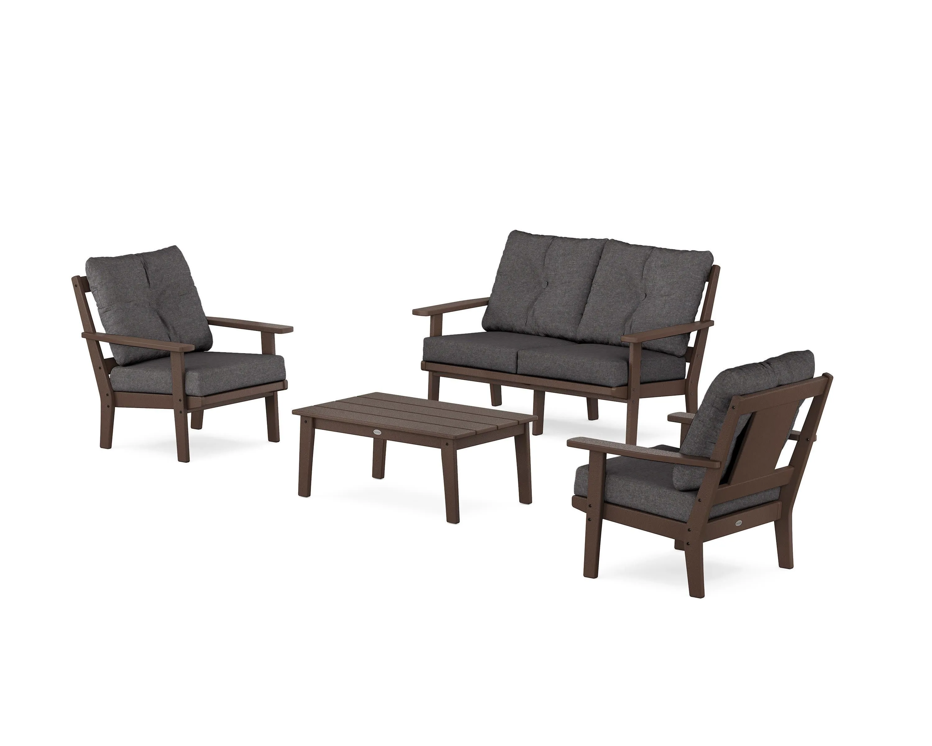 Prairie 4-Piece Deep Seating Set with Loveseat